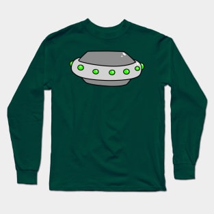 Alien Spaceship Long Sleeve T-Shirt